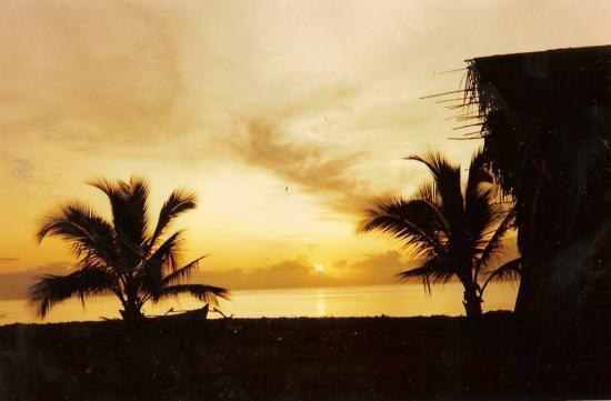 Lever de soleil à Malé