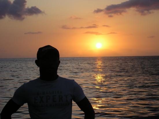 Coucher de soleil à Anjouan