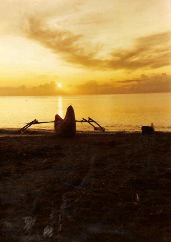 Lever de soleil à Malé